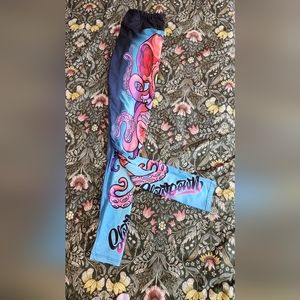 Octopus graphic leggings xs